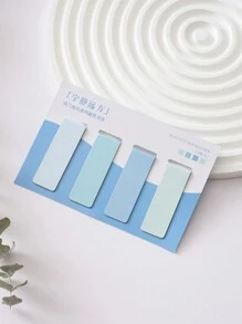 1pc Morandi Blocking Bookmark Soft Magnet Reading Sign,School Supplies,Back To School