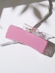 1個客製化比賽日加油隊名彩虹字體髮夾，伴娘禮物，個性化姓名髮爪，婚禮髮飾，生日禮物，派對小禮，開學季，教師禮物，可愛，Y2K，美學，給她的 - 方塊發爪 - 查看 42