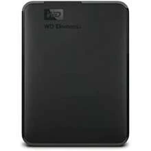 2TB Elements Portable External Hard  USB 3.0 Interface Portable External Storage Plug-And-Play SuperSpeed USB 3.2 Gen 1 Formatted For PC  Black - 2TB-HDD - View 1