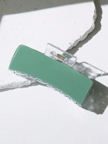 1個客製化比賽日加油隊名彩虹字體髮夾，伴娘禮物，個性化姓名髮爪，婚禮髮飾，生日禮物，派對小禮，開學季，教師禮物，可愛，Y2K，美學，給她的 - 方塊發爪 - 查看 14