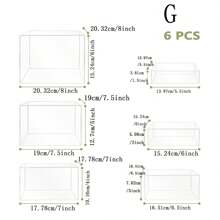 White Acrylic Buffet Food Display Stand, 5-Sided Multifunctional Acrylic Sneeze Guard With Hollow Base, Suitable For Breakfast/Brunch, Buffets, Weddings, Parties - White - View 2