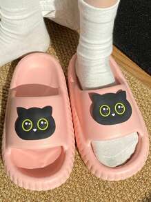 2025 Nowe damskie kapcie płaskie sandały letnie śliczne wewnątrz na zewnątrz antypoślizgowe slajdy damskie impreza swobodne wygodne EVA przez cały sezon