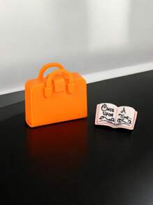 [Mini Desk & Backpack Set] Compact And Adorable, Recreating Classroom Scenes With Great Creativity! Exquisitely Realistic Design: Mini Desk + Backpack, Perfectly Reproducing The Atmosphere Of The Classroom, With Lifelike Details. Fun Interaction: Suitable As Dollhouse Accessories, Handicraft DIY, Or Photography Props, Adding Endless Enjoyment. - Multicolor - View 16