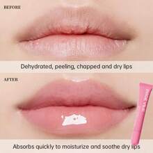 1 瓶 Cargot 摩洛哥坚果油 SOS 丰唇精华液，本地仓库 - 保湿膜蛋白活性弹力润唇膏，适合所有肤质，浆果爽肤泥，为自然妆效增添魅力，富含矿物油的唇部营养增强剂 - 彩色 - 查看 7