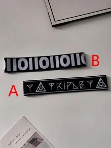 1条/2条装户外运动吸汗透气高弹力男士头带，男士度假配件，男士配饰，男士饰品，足球发饰，棒球配件，男士头带，礼品