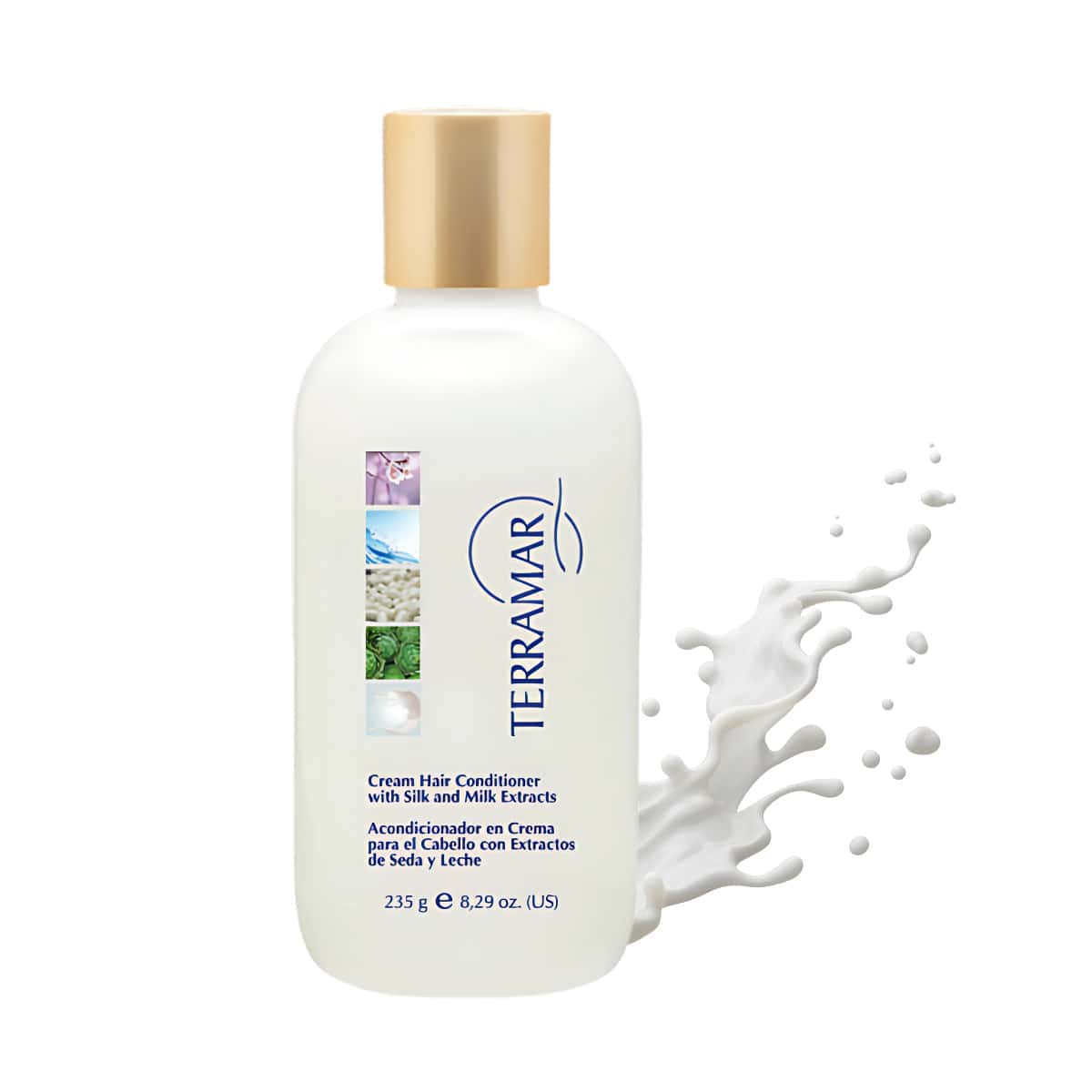 Terramar Cream Conditioner 235g Milk And Silk Hair - 白色 - 查看 1