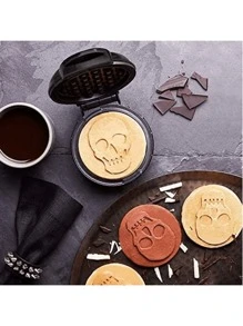 Mini Wafflera En Forma De Craneo Calaverita - Tipo de Enchufe A USA (110-127V) - Ver 2