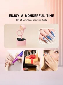 1 peça Lâmpada de Gel LED UV para Unhas Luz UV Roxa Máquina de Fototerapia para Unhas, Lâmpada de Manicure Profissional Secador de Esmalte em Gel Ultravioleta de Plástico Lâmpada de Esmalte em Gel UV para Unhas Cura Rápida Secagem Rápida Cola para Esmalte Lâmpada para Assar Unhas Alça Portátil Máquina de Unhas com Grande Espaço Sensor Inteligente Automático para Cura de Esmalte em Gel Uso em Salão e Arte em Unhas DIY para Casa, Melhores Presentes para Meninas, Novos Acessórios para Lâmpada de Unhas para Unhas dos Pés e Unhas Material Escolar - Rosa - Ver 9