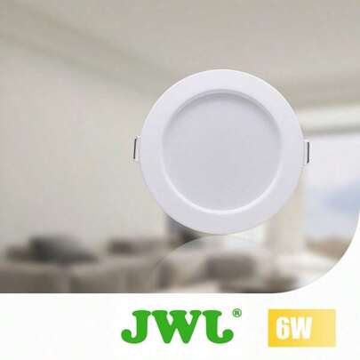 JWJ LED slim downlight 6W empotrado hogar spot luz de techo sala de estar luz de techo agujero