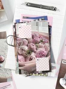 100pcs Korean Style Life Scrapbooking Stickers, Decorative Craft Paper For Stationery, Journaling,School Supplies,Back To School