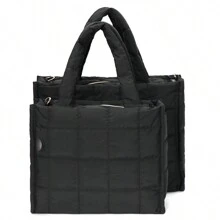 Bolso de tela acolchado ultraligero y de alta capacidad