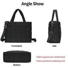 Bolso de tela acolchado ultraligero y de alta capacidad