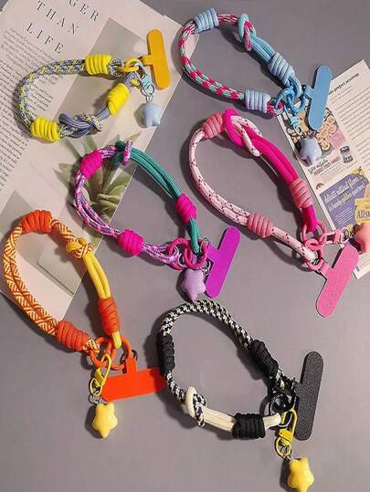 1 件多功能可拆卸腕带手机挂绳，户外旅行防丢失手机挂链，带扣腕带，适用于手机壳