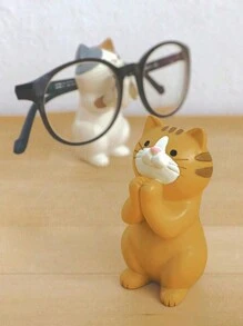 1pc Eyeglasses Holder, Slouchy Phone Stand, Desktop Decor, Suitable For Home, Office, Study, Dorm, Birthday, Christmas, Valentine's Day Gifts (Random Style), Gender Reveal Party, Perfect For Birthdays, Weddings, Parties, The Perfect Gift For Colleagues, Friends, And Family, Back To School