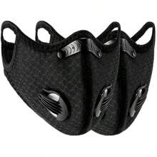 M Plus Dust Mask, Breathable Reusable Face Mask With 4 Activated Carbon Filters For Woodworking Construction Mowing Grinding - Modern2 + 8 Filters - View 1
