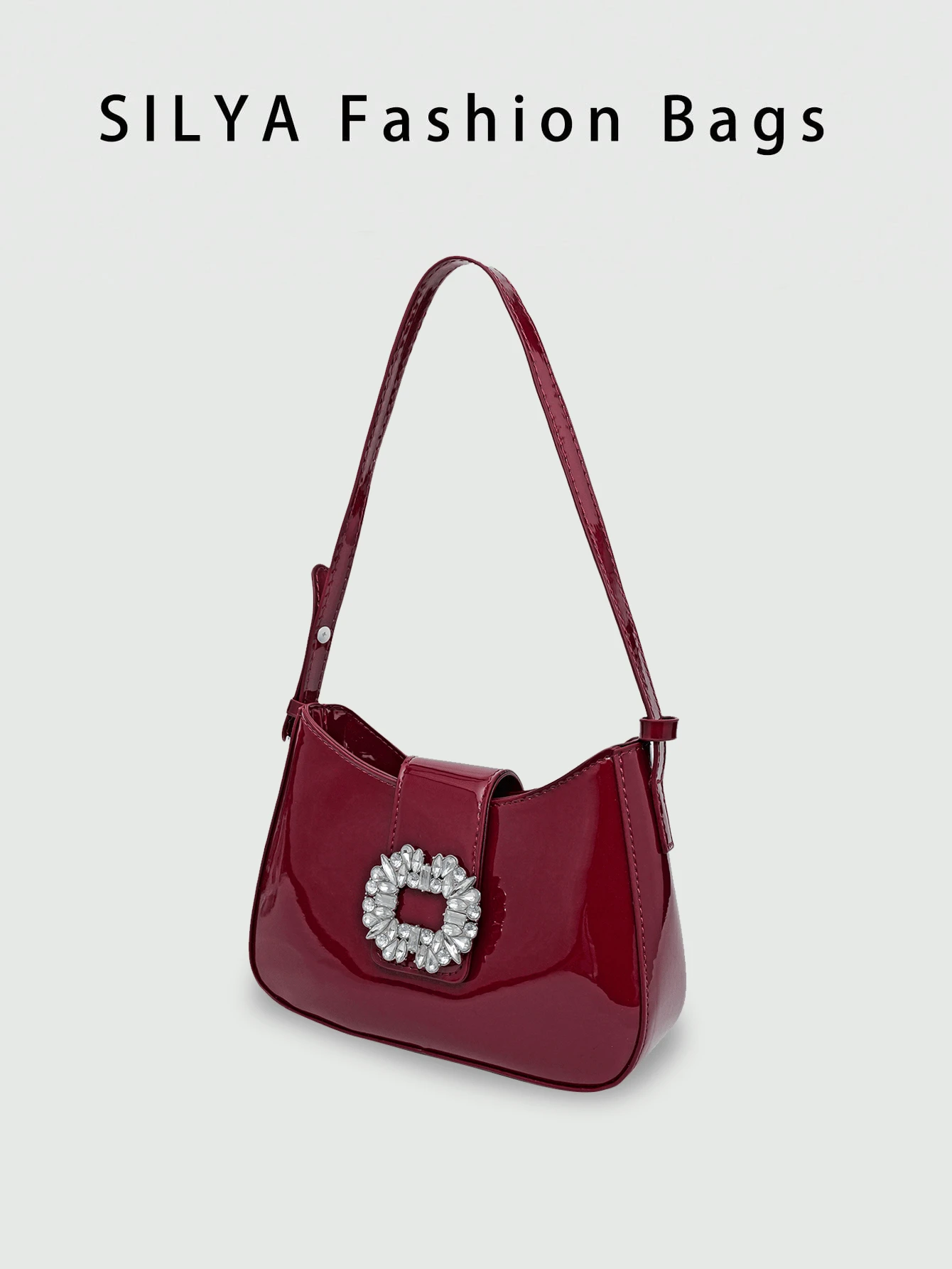 7973 Sz10v040a handbag, Wine Red, Small, Satchels AP2526s6.jpg main image 2