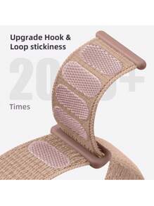 حزام ساعة أبل متوافق مع الرجال والنساء، رياضي ناعم وقابل للتنفس، سوار نايلون لاصق ذاتي، مع غطاء ساعة مقاوم للسقوط والخدش من البلاستيك المطفأ والزجاج المقسى المتكامل، متوافق مع ساعة أبل 40/41/42/44/45/46/49 مم، حزام قابل للاستبدال متوافق مع سلسلة ساعة أبل أولترا/11/10/9/8/7/6/5/4/SE، حزام قابل للغسيل وغطاء حساس للمس