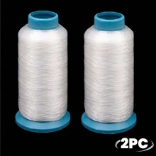 1/2/6 Pieces Of Invisible Transparent Monofilament Thread, Nylon Thread Strong For Hanging Decoration, Handmade, DIY, Sewing, Quilting, Dresses, Sequins, Beads, Fishing Line, Kites - Multicolor - View 15