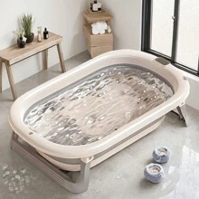 便携式折叠浴缸，专为小空间设计，易于安装，适用于家庭桑拿和热水浴，是绝佳的节日礼物选择浴室装饰秋季装饰浴室配件返校