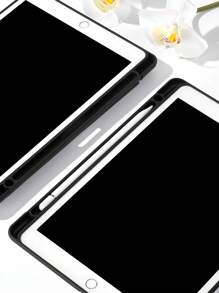 1 件黑色优雅蝴蝶结亚克力透明后盖保护壳，兼容 iPad 10、第 9 代/Mini 6/10.2 英寸 iPad Pro 11 2021/2020、iPad 第 5 代 (9.7 英寸)、iPad Air 第 5 代 2022，带铅笔槽，防摔，自动睡眠/唤醒 - 彩色 - 查看 5