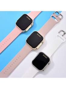 ZOEA EZ8007 Men's 30M Waterproof Electronic Watch Silicone Strap