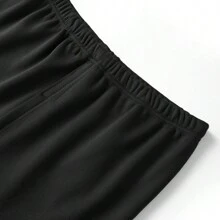 Sheonly 2 Colors Fashion Winter Autumn And Winter Pullover Thermal Men Underwear,Warm Long Sleeve Fleece Thick Lingerie,Men Underwear Set - Black - View 5