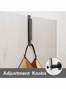 Over The Door Drying Rack, Over The Door Hooks Hanger ,Over The Door Hanger With Retractable Rod ,Foldable Portable Over The Door Hooks Hanger With Towel Racks For Coat Clothes Laundry Bathroom Bedroom Travel Hangers