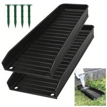 2pcs Downspout Splash Guard, Decorative Downspout Extension Splash Blocks, Downspout Diverter, Downspout Extender - Multicolor - View 10