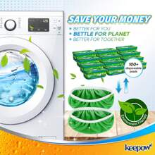 拖把布，通用可水洗可重复使用平板拖把替换布，家用 - A+B - 查看 8