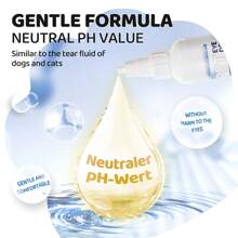 100ml Cat/Dog Lover Gift And Dog/Cat Mom Love Pet Bright Eyes + 200 Pieces Of Cat/Dog Lover Gift And Dog/Cat Mom Love Pet Eye Wipes, Special Dog Lover And Dog Mom Love Eye Cleaning Wipes, Clean Dog Lover And Dog Mom Love Tear Marks, Cat/Dog Lover Gift And Dog/Cat Mom Love Pet Wipes - White - View 7