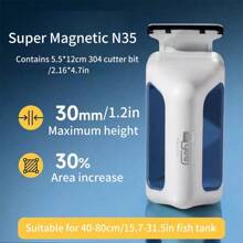 鱼缸磁力刷超强磁力玻璃擦清洁工具刮藻去污刷家用水族箱鱼缸双面清洁