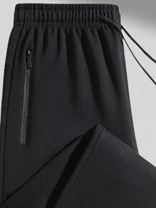 男士秋冬季束脚多色时尚印花LOGO时尚透气运动长裤跑步运动健身户外登山攀岩等运动裤