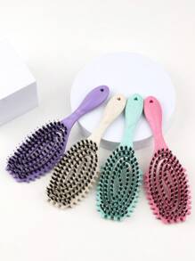 1 件定义造型缠结头发梳子空心梳沙龙头发按摩空气梳垫卷发刷防静电造型刷用于梳理缠结头发，按摩头皮，用于浴室，梳妆台，适合男女，最佳礼物。