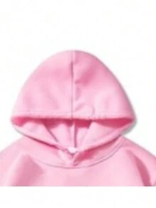 Sudadera de algodón con estampado de RENO, "PERSONALIZALA CON TÚ NOMBRE" - Rosa - Ver 3