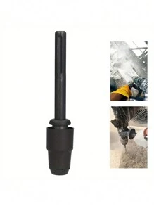 1pc SDS Max To SDS Plus Adapter, 40Cr Steel SDS Plus Drill Chuck Conversion Tool For SDS Max Demolition Hammers Impact Drill Converter Shank Quick Tool,Tool Accessories - Multicolor - View 5