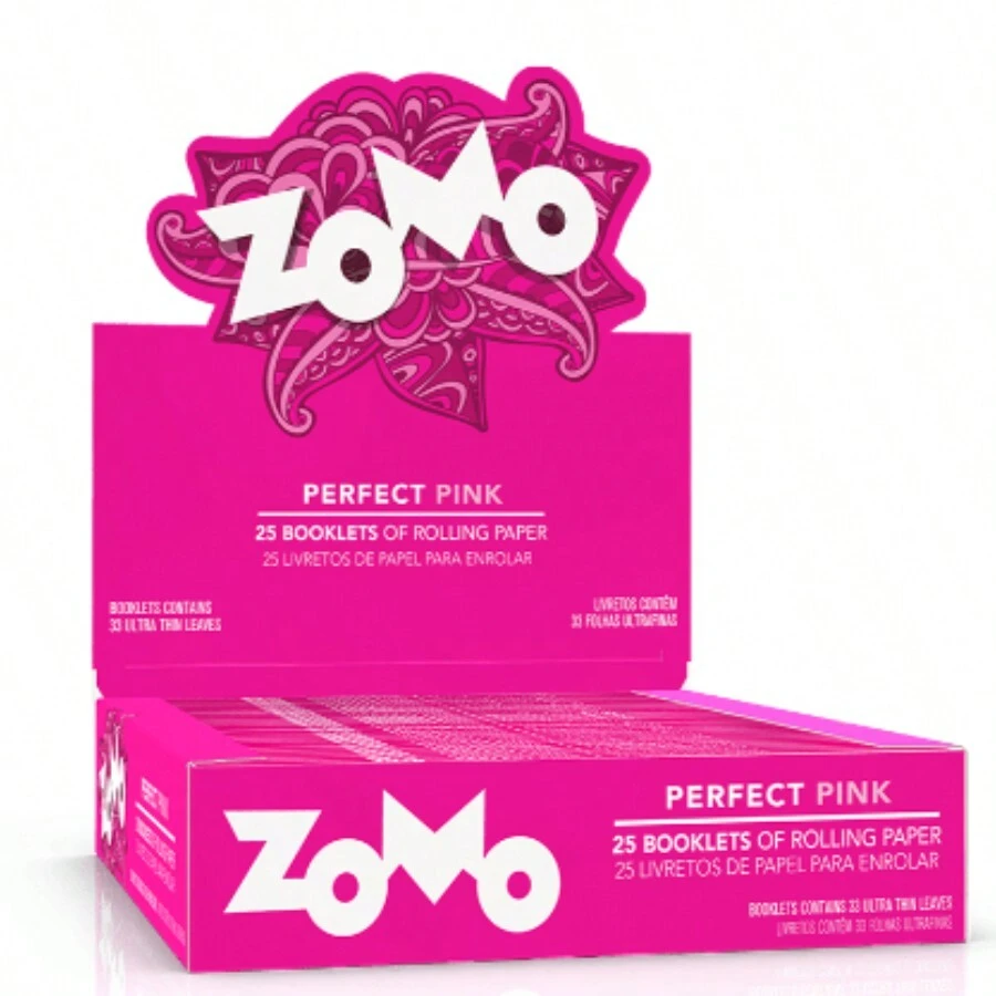 Zomo Perfect Pink Silks Box Of 25 Booklets - 粉色 - 查看 1