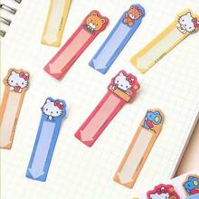 Sanrio Sanrio Character Shaped Sticky Notes, Indexing Marker Stickers, Cute Cartoon Office Supplies