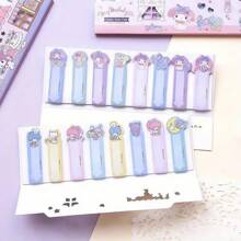 Sanrio Sanrio Character Shaped Sticky Notes, Indexing Marker Stickers, Cute Cartoon Office Supplies