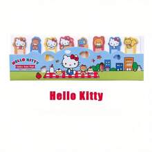 Sanrio Sanrio Character Shaped Sticky Notes, Indexing Marker Stickers, Cute Cartoon Office Supplies