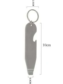 不锈钢多功能开瓶器，适用于啤酒瓶，油漆罐，奶粉罐等。 - 彩色 - 查看 11