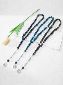 45pcs 10mm /Arabic Prayer Beads Tasbih Beaded Bracelets - Multicolor - View 2