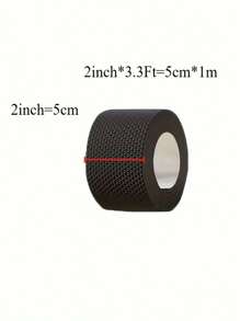 1m/Pack Thicken Anti-Slip Shock Absorbing Heel Grips, Non-Slip Cushion Pads, Protect Against Abrasion And Noise For Heels, For Women High Heels Women Pumps And Men Sneakers Shoes Summer - Black - View 7