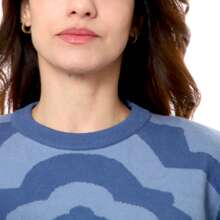 Suéter Casual Para Dama - Neblina azul - Ver 4