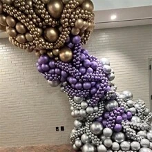 5 Inch, 10 Inch, 12 Inch, And 18 Inch Pearl White Balloons, Matte White Balloons, Round Pearl White Latex Balloons, Retro Color Balloons Suitable For Weddings, Birthdays, Christmas Anniversaries, Background White Themed Parties, Arched Decorations