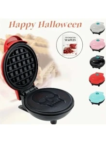 Mini Wafflera En Forma De Craneo Calaverita - Tipo de Enchufe A USA (110-127V) - Ver 5