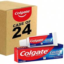 Colgate Cavity Protection Toothpaste With Fluoride, Great Regular Flavor, 1 Ounce (Pack Of 24) - Nhiều màu - Xem 1