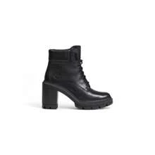Recycled Leather Women's Pump - Black - View 1