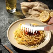 3 pièces/Set Ustensiles à Pâtes en Acier Inoxydable - Louche à Pâtes, Cuillère à Poudre, Passoire à Pâtes de Type Peigne, Règle à Spaghettis