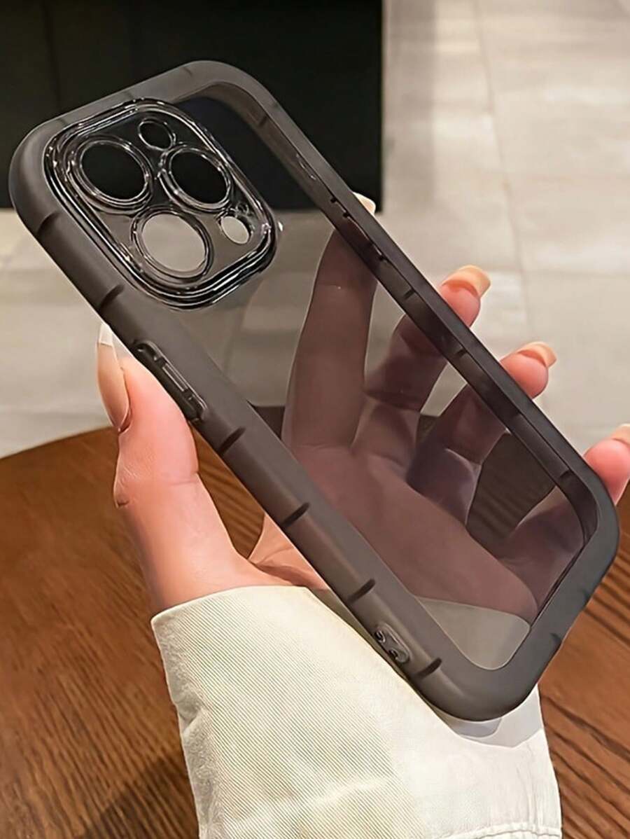 Transparent Anti-Fall New Candy Painted Anti-Fall Creative Phone Case, Compatible With IPhone15 ProMax, 13, 14, 11, P12, XS Soft Case, Compatible With IPhone16/IPhone15/XR/IPhone16 ProMax/7P8P/P12 ProMax/P13 ProMax/P14 ProMax /P13/P14/P11/P12/P14 Ladies Soft Anti-Fall XS/S/XS Max/78GES2/Cute Fashionable Thick Phone Case Protective Cover Waterproof Shockproof Scratch Resistant - Multicolor - View 1