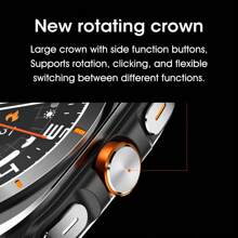 Reloj inteligente maxwear gtr11 ultra pantalla de 1,45 pulgadas 4GB de memoria ip68 Bluetooth impermeable llama a alerta ai - Gris - Ver 10